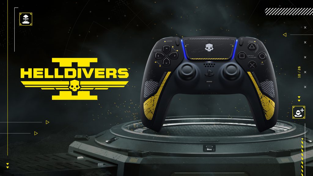 DualSense Helldivers 2 edition photograph