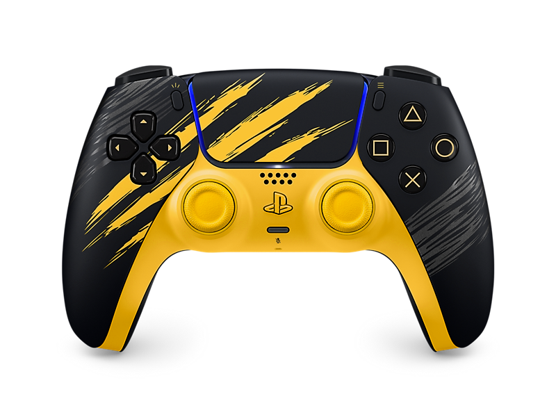 DualSense Marvel’s Wolverine · Battle Yellow edition photograph