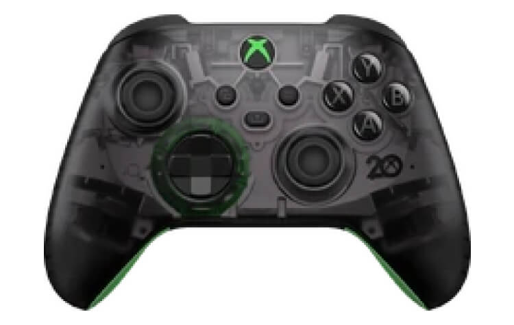 Xbox Wireless Controller 20th Anniversary edition photograph