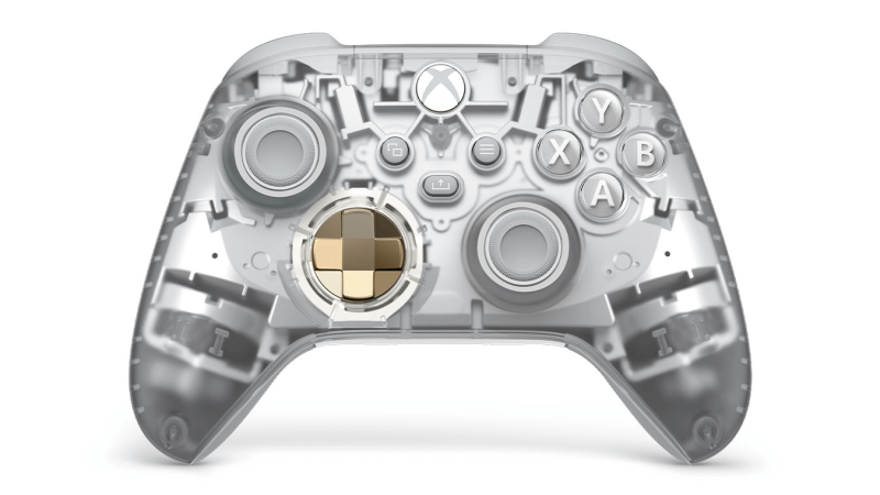 Xbox Wireless Controller Ghost Cipher edition photograph