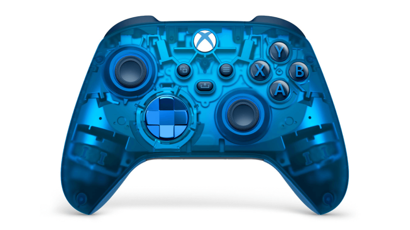 Xbox Wireless Controller Sky Cipher edition photograph