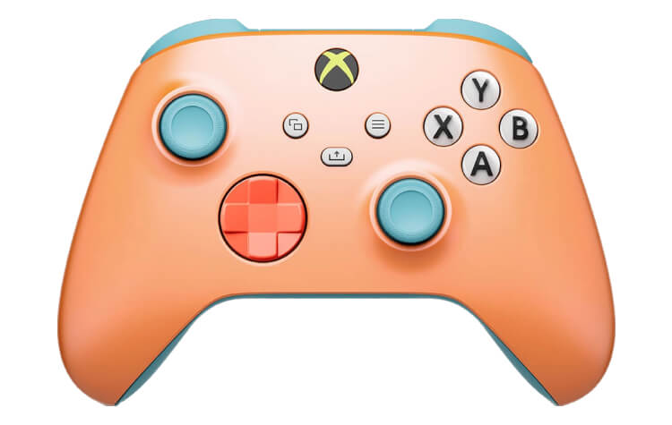 Xbox Wireless Controller Sunkissed Vibes OPI edition photograph