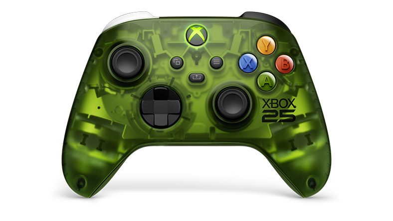 Xbox Wireless Controller X25 · 25th Anniversary edition photograph