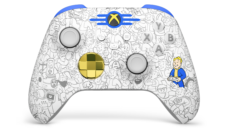 Xbox Wireless Controller Fallout edition photograph